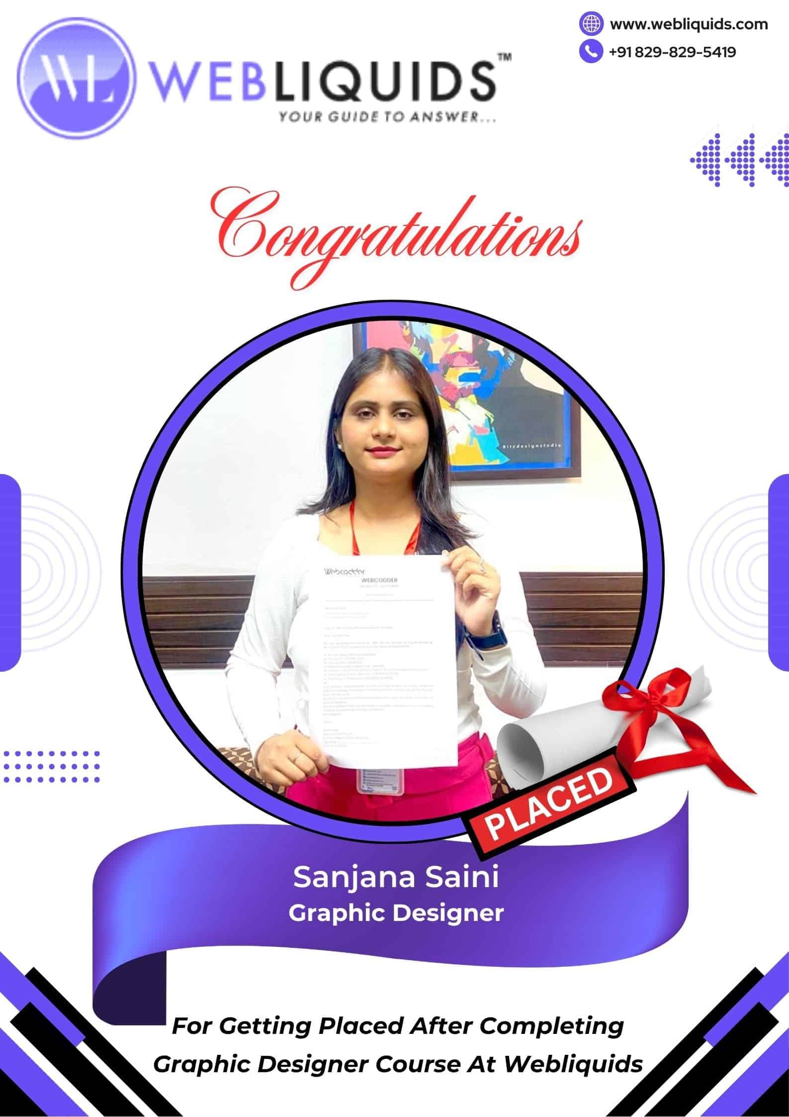 Sanjana Saini(GD &UI-UX)