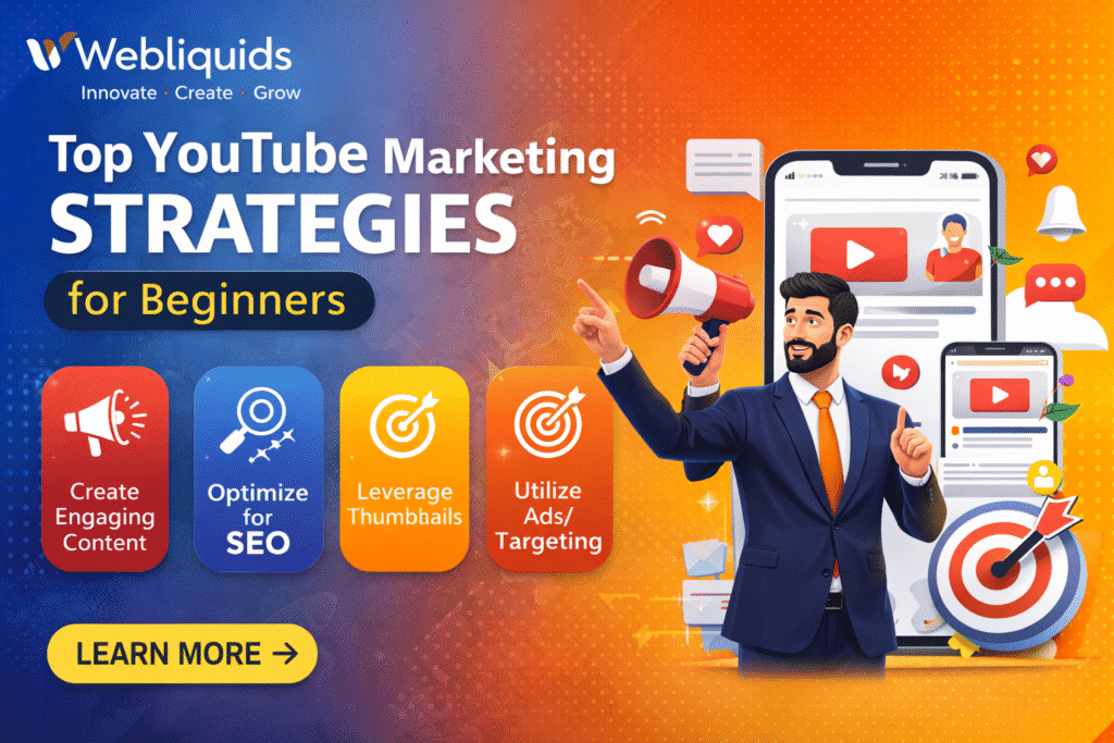 Top YouTube-Marketing-Strategien für Anfänger Webliquids