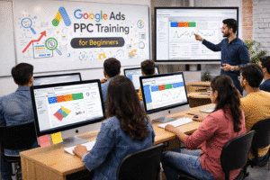 students learning google ads ppc training chandigarh