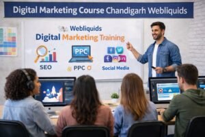 digital marketing course Chandigarh Webliquids