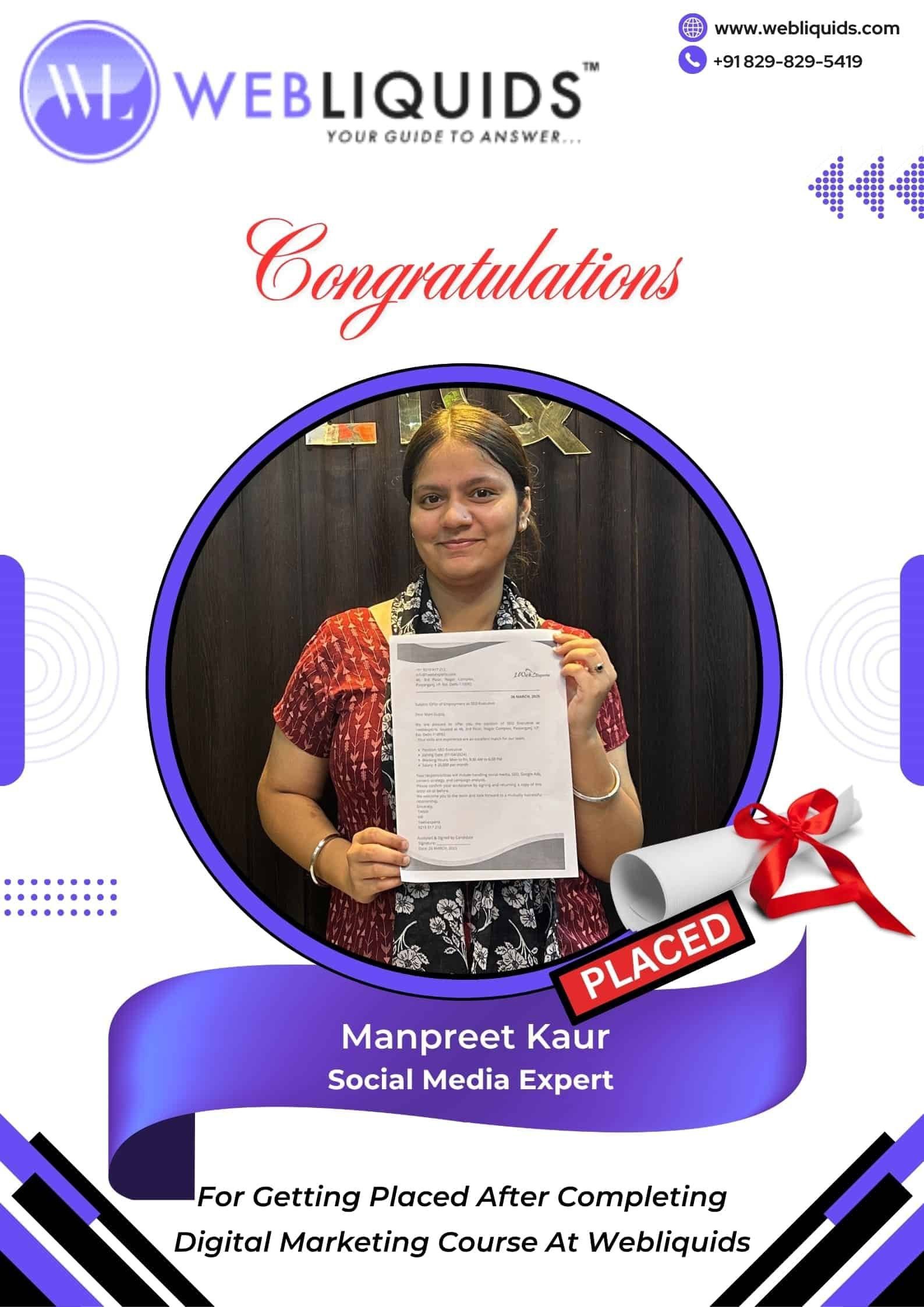 Digital Marketing Course with Live Projects and Placement Chandigarh