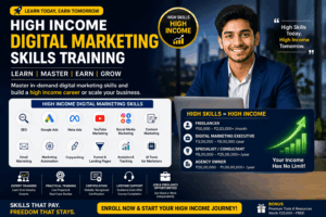 high-income digital marketing skills training