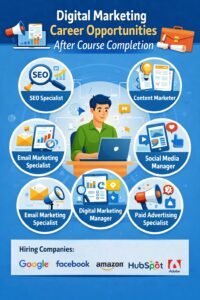 digital marketing career opportunities after course completion
