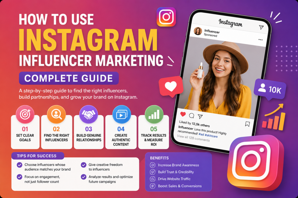 How to Use Instagram Influencer Marketing guide