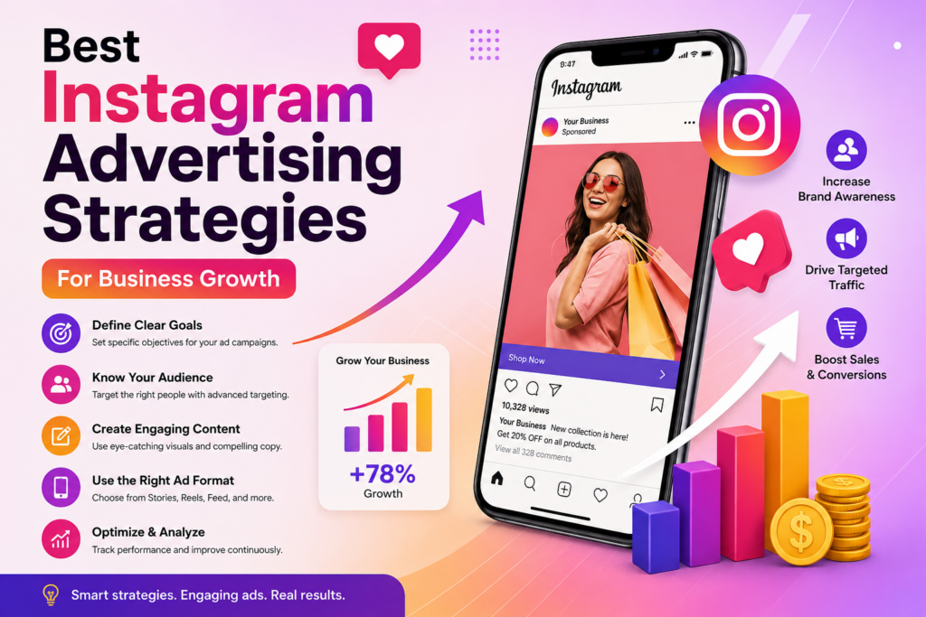 Best Instagram Advertising Strategies for business growth