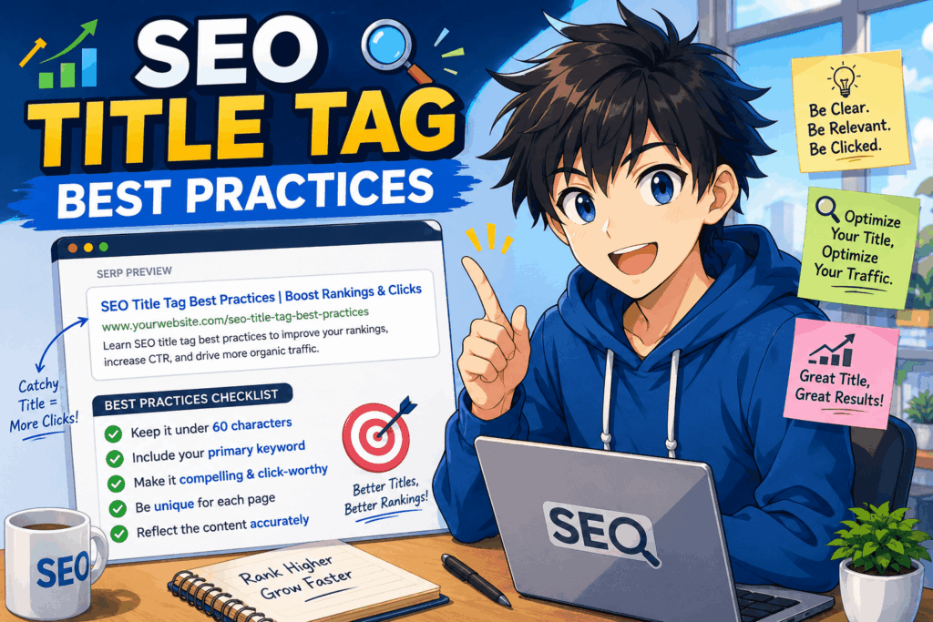 Meta title optimization for SEO