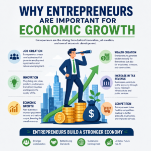 Why entrepreneurs are important for economic growth