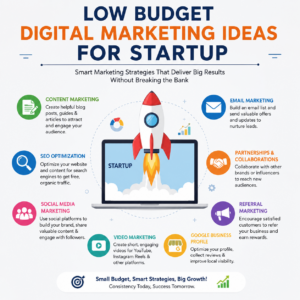 low budget digital marketing ideas for startup