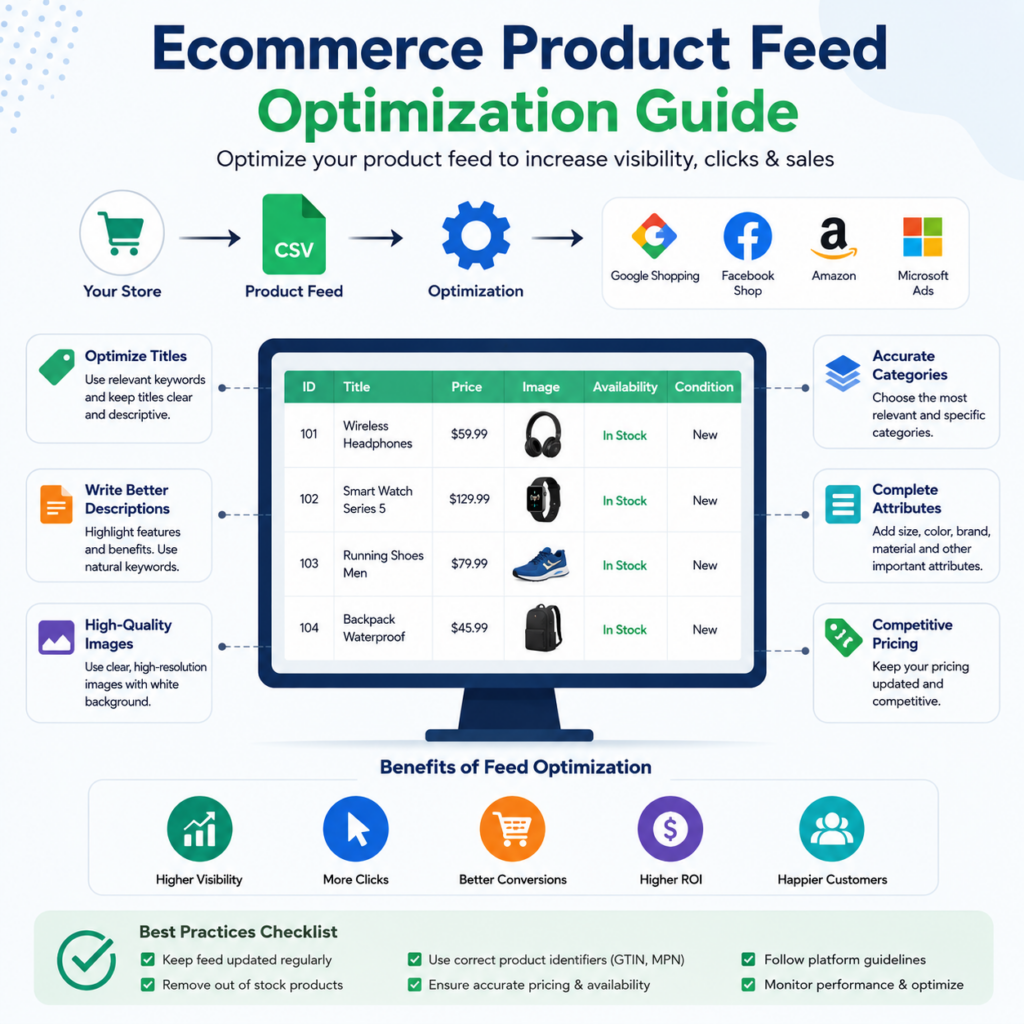 Ecommerce product feed optimization guide
