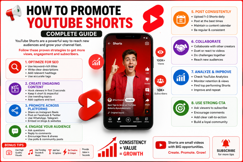 How to Promote YouTube Shorts guide